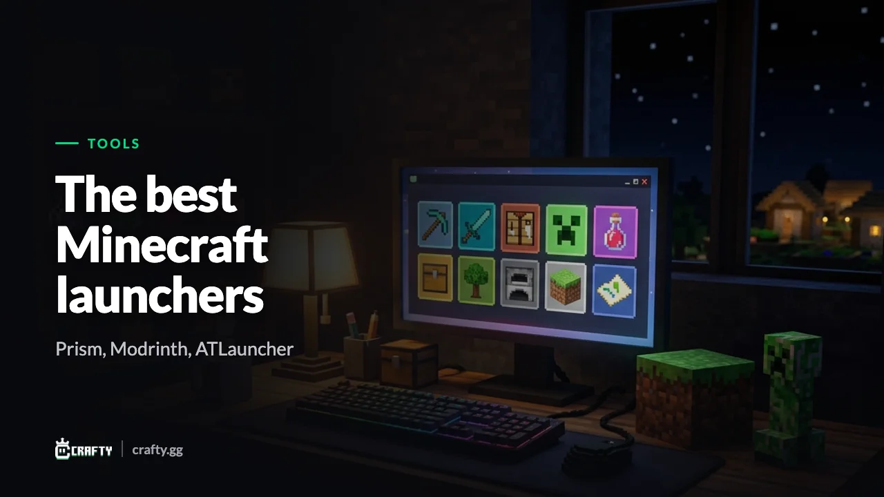 The Best Minecraft Launchers in 2026: Prism, Modrinth, ATLauncher and When to Just Use the Official One