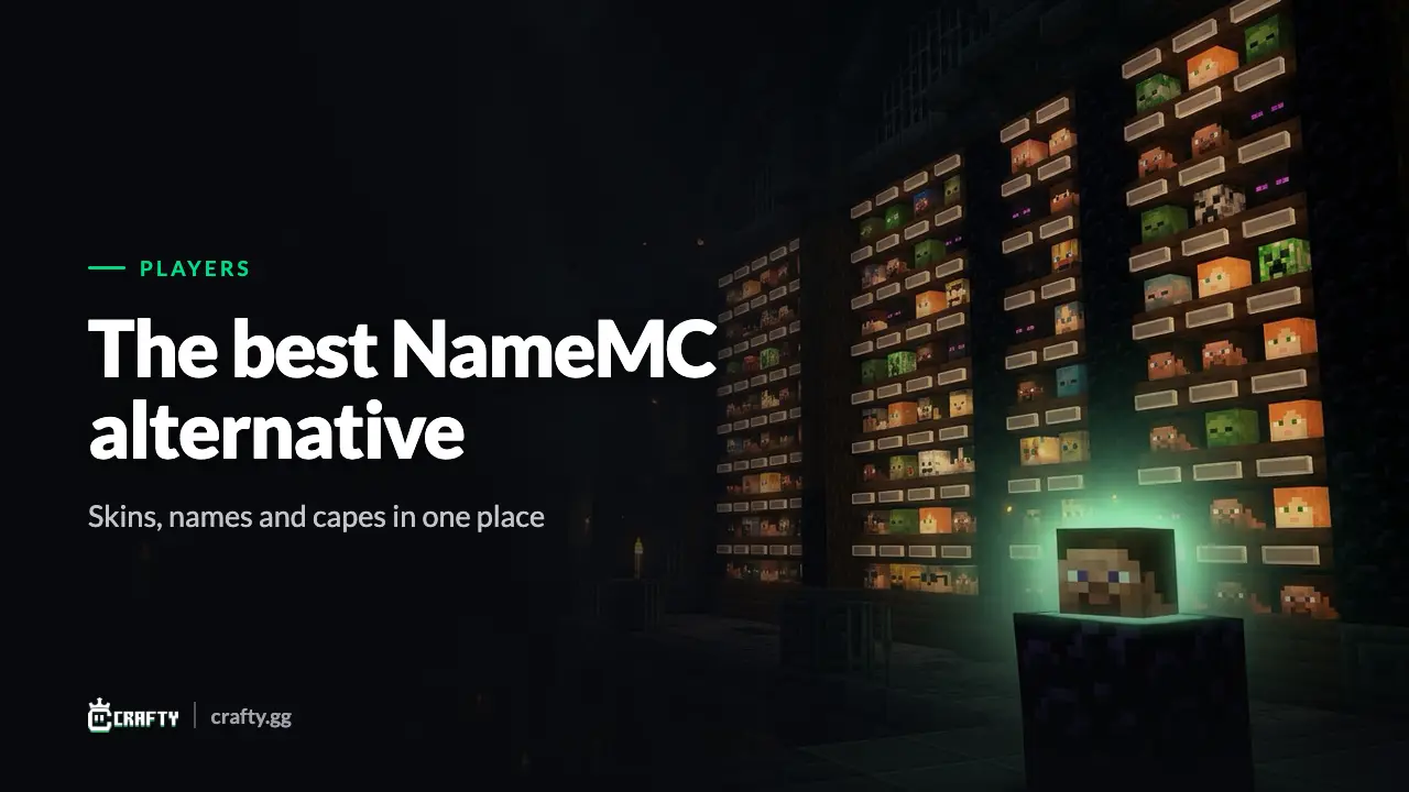 The Best NameMC Alternative in 2026: Why Crafty.gg Wins