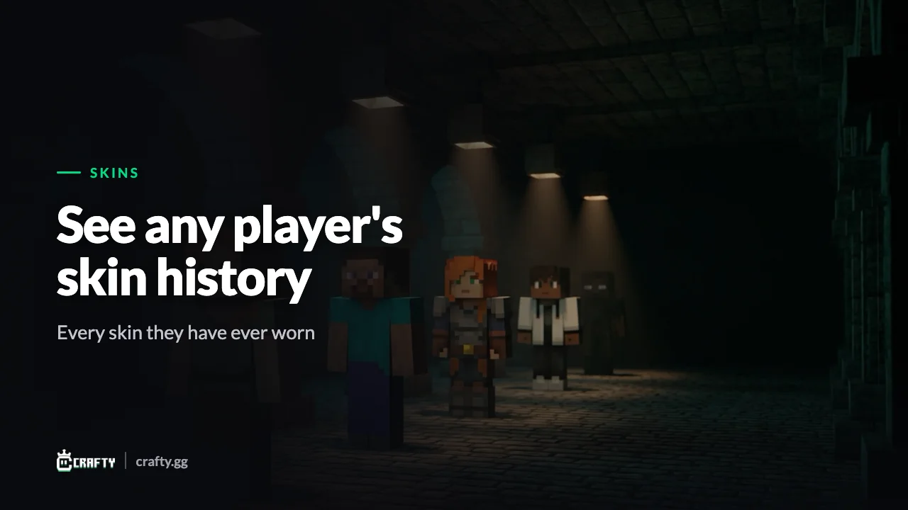 How to See Any Player's Minecraft Skin (and Their Full Skin History)