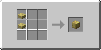 Chiseled Sulfur crafting recipe — the exact Crafting Table grid layout in Minecraft 26.3