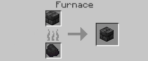 Cracked Deepslate Bricks crafting recipe — the exact Furnace grid layout in Minecraft 26.3