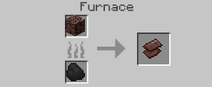 Netherite Scrap crafting recipe — the exact Furnace grid layout in Minecraft 26.3