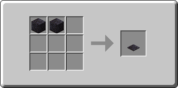 Polished Blackstone Pressure Plate crafting recipe — the exact Crafting Table grid layout in Minecraft 26.3