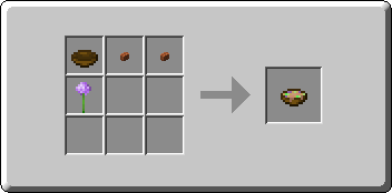 Suspicious Stew crafting recipe — the exact Crafting Table grid layout in Minecraft 26.3