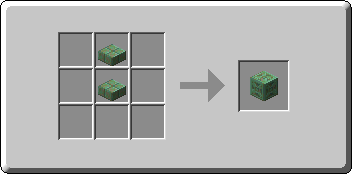 Waxed Weathered Chiseled Copper crafting recipe — the exact Crafting Table grid layout in Minecraft 26.3