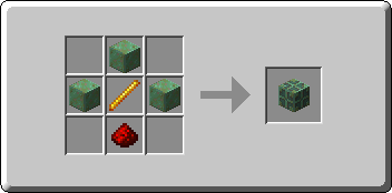 Waxed Weathered Copper Bulb crafting recipe — the exact Crafting Table grid layout in Minecraft 26.3
