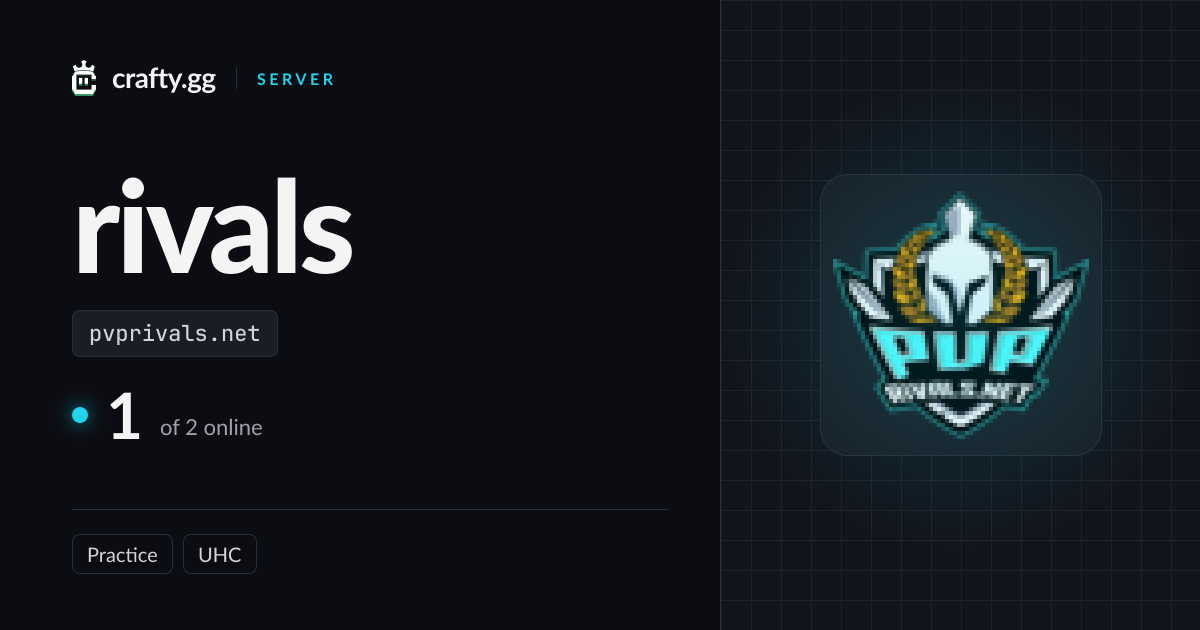 rivals Server IP — pvprivals.net