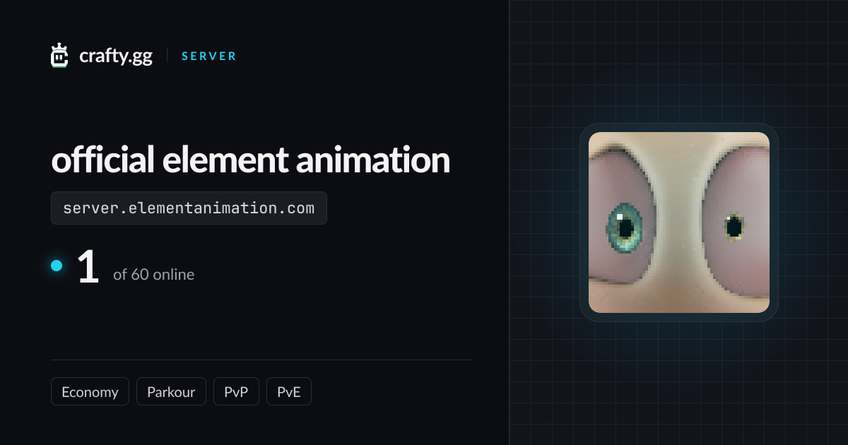 official element animation Server IP & Live Player Count